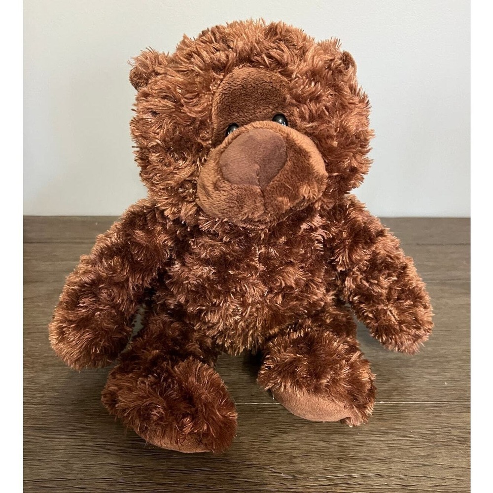 G by Gund Philbin Chocolate Brown Teddy Bear Shaggy Plush Stuffed Animal 348429